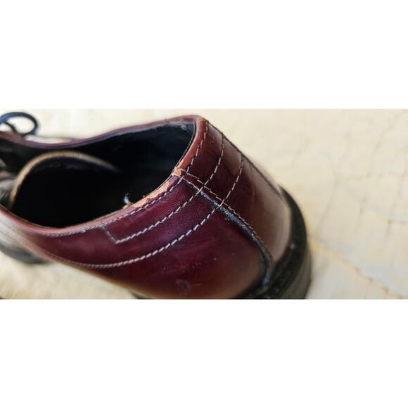 NEW Bacco Bucci Amherst Sz 10 Dark Brown Leather Lace Up Oxford‎ Shoes Italy main image 7